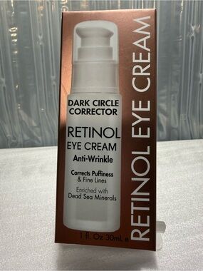 SPA Cosmetics Retinol Eye Cream Dark Circle Corrector 1 oz 30mL NEW SEALED